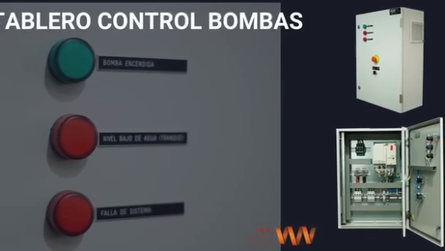 Tablero Control de Bombas